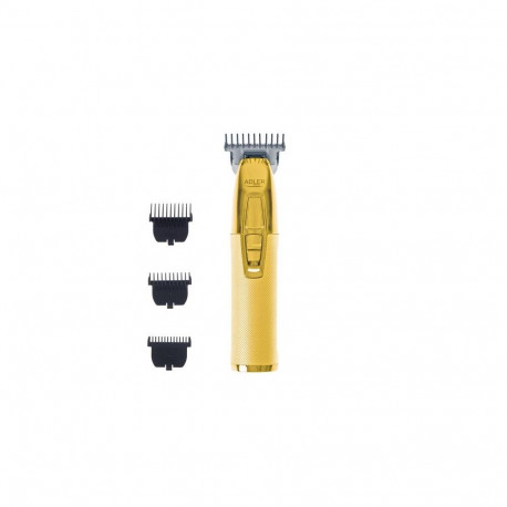 Adler AD 2836G beard trimmer Battery 4 6 mm Gold