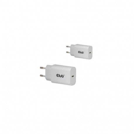 CLUB3D 2-Pack USB C Charger 30 Watt Whit