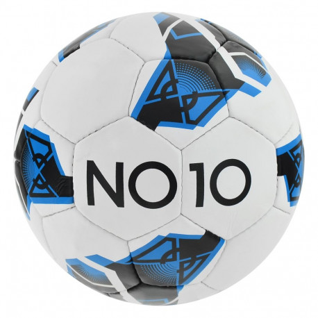 Piłka nożna NO10 Master biało-niebieska 4
