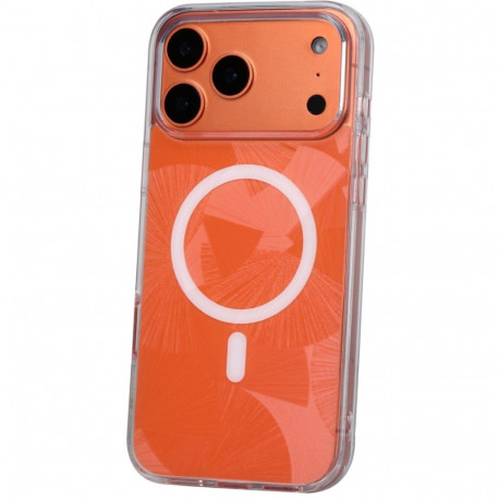 Mobiili tagakaas Setty iPhone 17 Pro Flash Magsafe, oranž