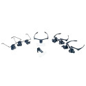 Discovery Crafts DGL 10 Magnifying Glasses (1.5x, 2.5x, 3.5x)