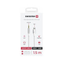 Swissten Audio Adapter Textile USB-C - 3.5mm Jack Cable 1.5m