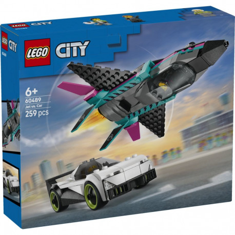 LEGO City Lennuk vs. auto