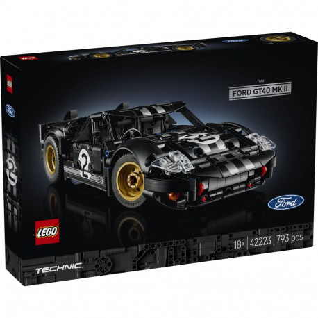 LEGO Technic 1966 FORD GT40 MKII võidusõiduauto