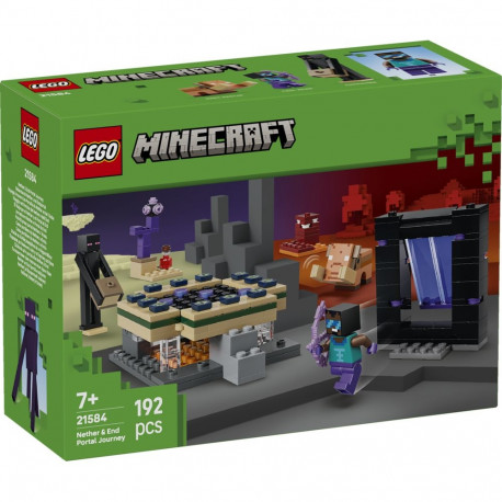 LEGO Minecraft Netheri ja lõpuportaali teekond