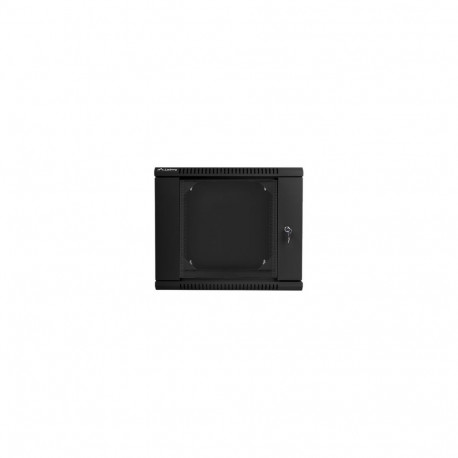 LANBERG WF02-6609-10B seinapealne kaheosaline rack 19 flat pack 9U/600x600mm must