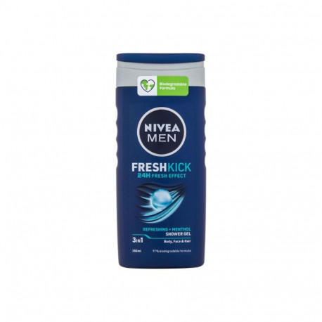 Nivea Men Fresh Kick Shower Gel (250ml)