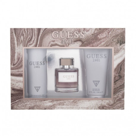 GUESS Guess 1981 Eau de Toilette (100ml) (Edt 100 ml + Shower Gel 200 ml + Deodorant 226 ml)