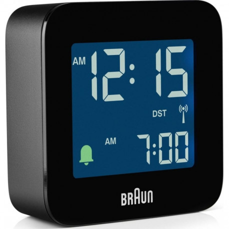 Braun BC 08 B-DCF     black Radio Controlled Alarm Clock(Ekspoz.)
