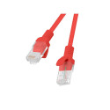 PATCHCORD CAT.5E UTP 3M RED FLUKE PASSED LANBERG