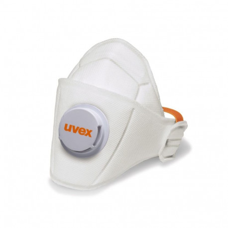 Tolmumask UVEX silv-Air Premium FFP2 volditav, klapiga