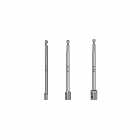 Long socket adapter bit set, 3 pc Truper®