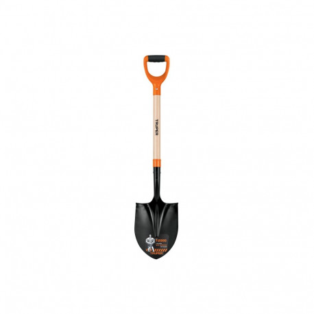 Truper shovel with woodenshaft and D-grip handle, 102cm