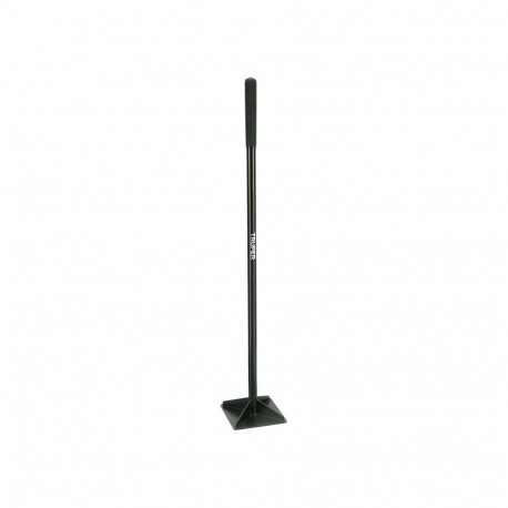 Truper hand tamper 203x203mm base, steel shaft 1220mm