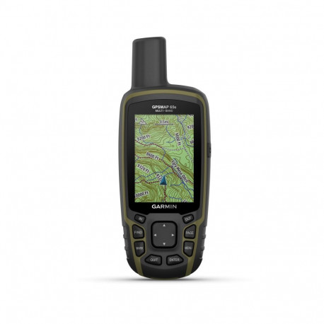 Garmin GPSMAP 65s Multi-band/multi-GNSS handheld with sensors