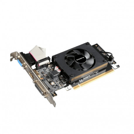 Gigabyte graphics card GV-N710D3-2GL 2.0 NVIDIA 2GB GeForce GT 710 DDR3 PCI Express 2.0 Cooling type Active,