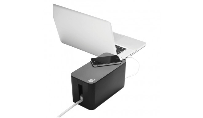 Bluelounge CableBox Mini black