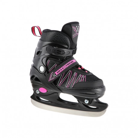 2in1 (rull)uisud NILS EXTREME NH11912A In-line Skates/Hockey Ice Skates, S (31-34), Black/Pink