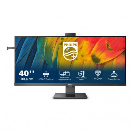 Philips Business Monitor 40B1U5601H/00 40" IPS 21:9 100 Hz 4 ms 3440 x 1440 pikslit 300 cd/m² must