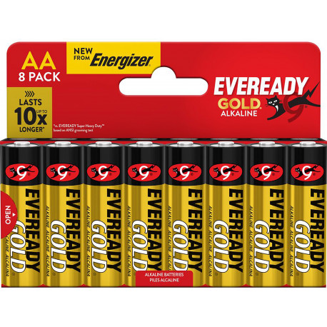 Energizer patarei Eveready Gold AA DHP8