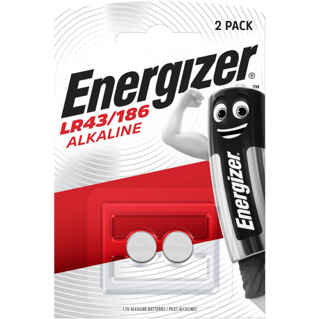 Energizer battery Alkaline LR43/186 BP2