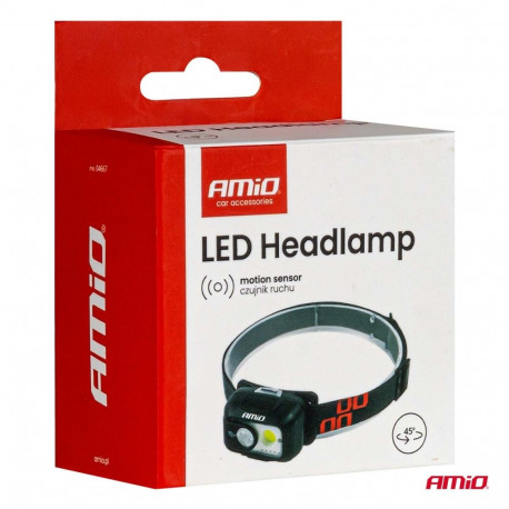 Pealamp liikumisanduriga XPG+COB 1800 mA