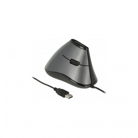 Delock ergonoomiline vertikaalne optiline 5 nupuga hiir + 1,8 m kaabel