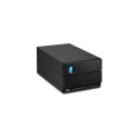 LaCie 2big Dock v2 disk array 60 TB Desktop Black