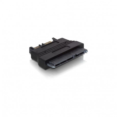 DeLOCK Adapter SATA SATA 22-pin FM SATA 13-pin M Black