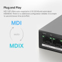 Switch|MERCUSYS|Desktop/pedestal|10x10Base-T / 100Base-TX|PoE+ ports 8|MS110P