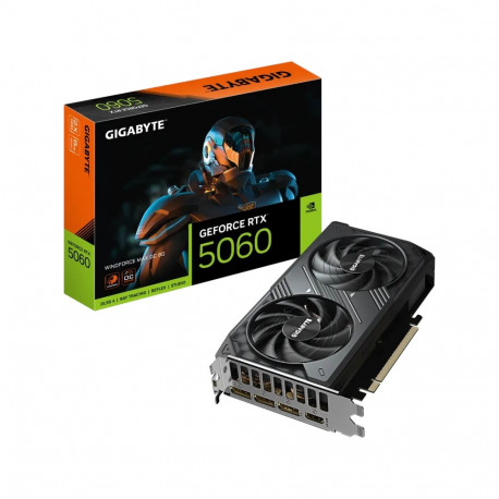 Graafikakaart Gigabyte GeForce RTX5060 WINDFORCE MAX OC 8G GDDR7