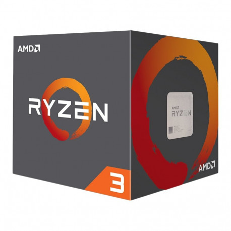 AMD CPU Desktop Ryzen 3 4C/8T 3100(3.9GHz,18MB,65W,AM4) box, with Wraith Stealth cooler