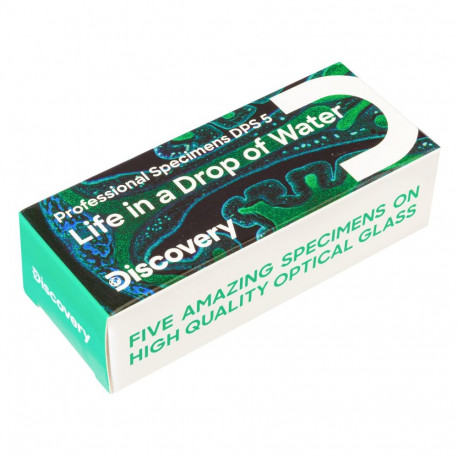 Mikropreparaatide komplekt Discovery Prof DPS 5. "Elu veetilgas"