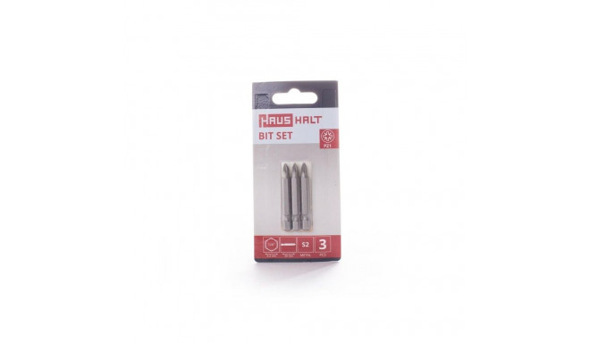 SCREWDRIVER BIT PZ1X50MM 3PCS