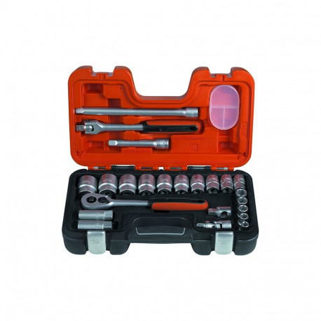 Inch sizes socket set 3/8"-1.1/4" drive 1/2” 23 pcs