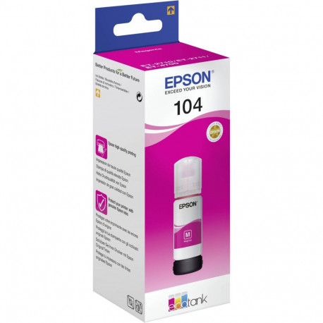 EPSON EPSON 1LB 104 EcoTank Magenta ink bottle