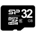 Silicon Power memory card microSDHC 32GB Class 6 + adapter