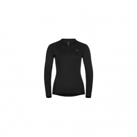 Activewear - Odlo BL TOP crew neck l/s ACTIVE WARM ECO Women's T-shirt, Size S, Black