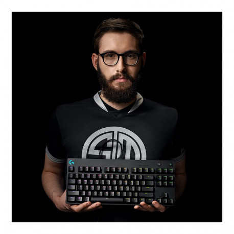"Logitech Gaming Pro USB Qwertz GX Blue Mechanical kabelgebunden Black"