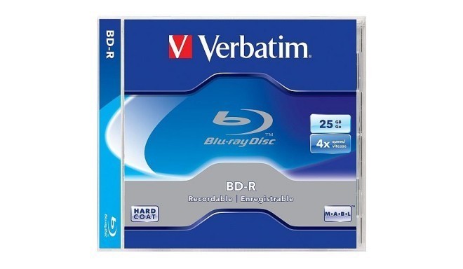 Verbatim BD-R 25GB 4x karbis