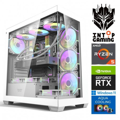 INTOP AQUA Ryzen 5 7500X3D 64GB DDR5 1TB SSD M.2 NVME+2TB RTX5080 16GB
 WIN11