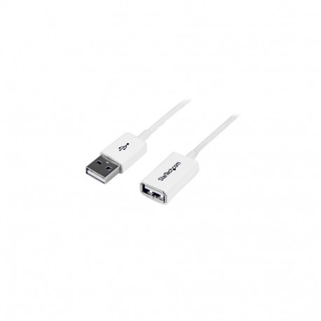 StarTech.com 2m White USB 2.0 Extension Cable A to A - M/F