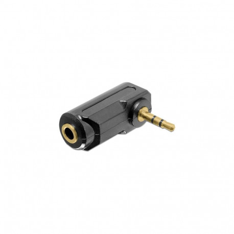 DeLOCK 65364 cable gender changer 3.5 mm Black