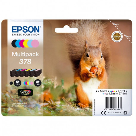 Epson Ink 378 Multipack (C13T37884010)