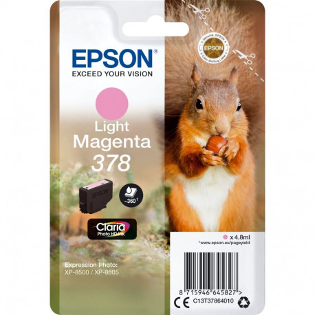Epson Ink 378 Light Magenta (C13T37864010)