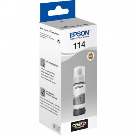 Epson Ink 114 EcoTank Grey (C13T07B540)