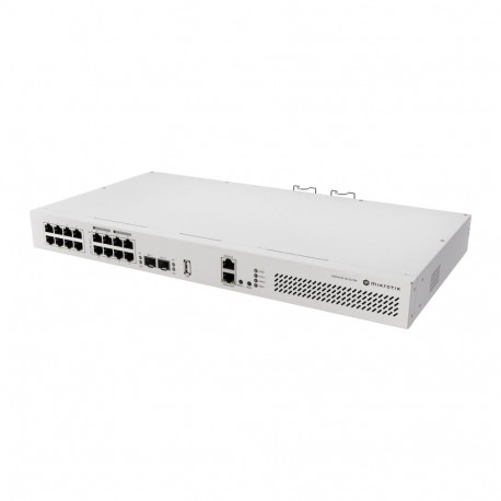 Switch|MIKROTIK|CRS418-8P-8G-2S+RM|Switch layer L2/L3|Rack mounting Yes|Form factor 1U|16xRJ-45 port