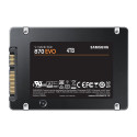 SSD|SAMSUNG|870 EVO|4TB|SATA|SATA 3.0|MLC|Write speed 530 MBytes/sec|Read speed 560 MBytes/sec|2,5"|