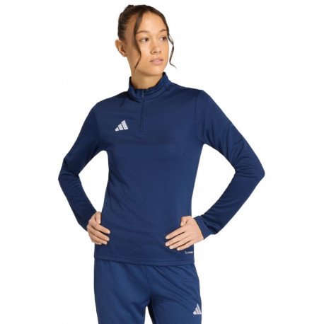 Adidas naiste treeningpluus Entrada 26 Training Top JZ6642 XS, tumesinine
