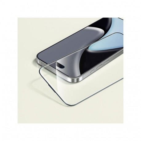 Kaitseklaas Hoco iPhone 17/16 Pro Bear Corning äärest ääreni